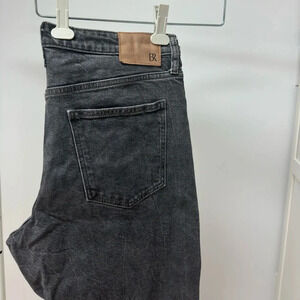 Classic low rise black washed denim jeans Banana Republic size 30